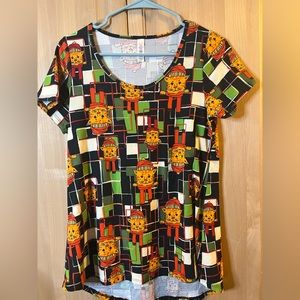 Christmas Cat lularoe top